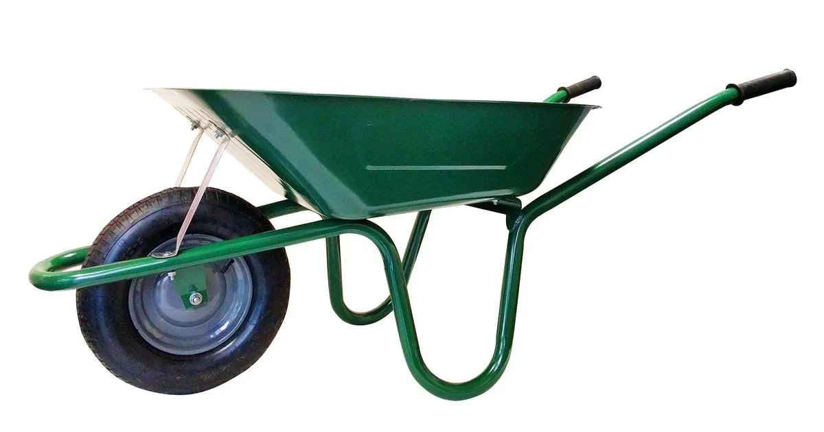 Green Premium Wheelbarrow